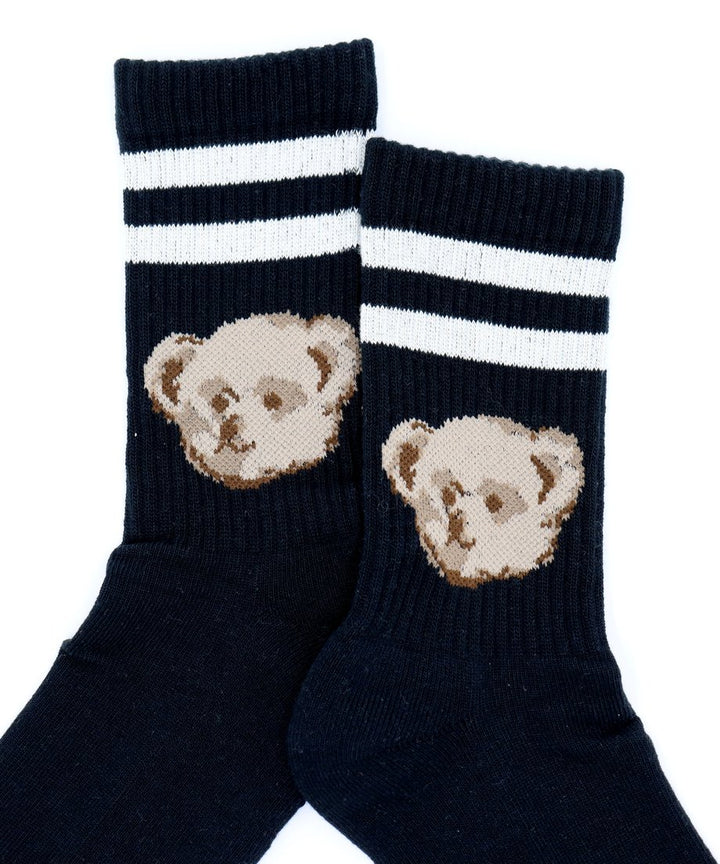 Bear Socks - Black