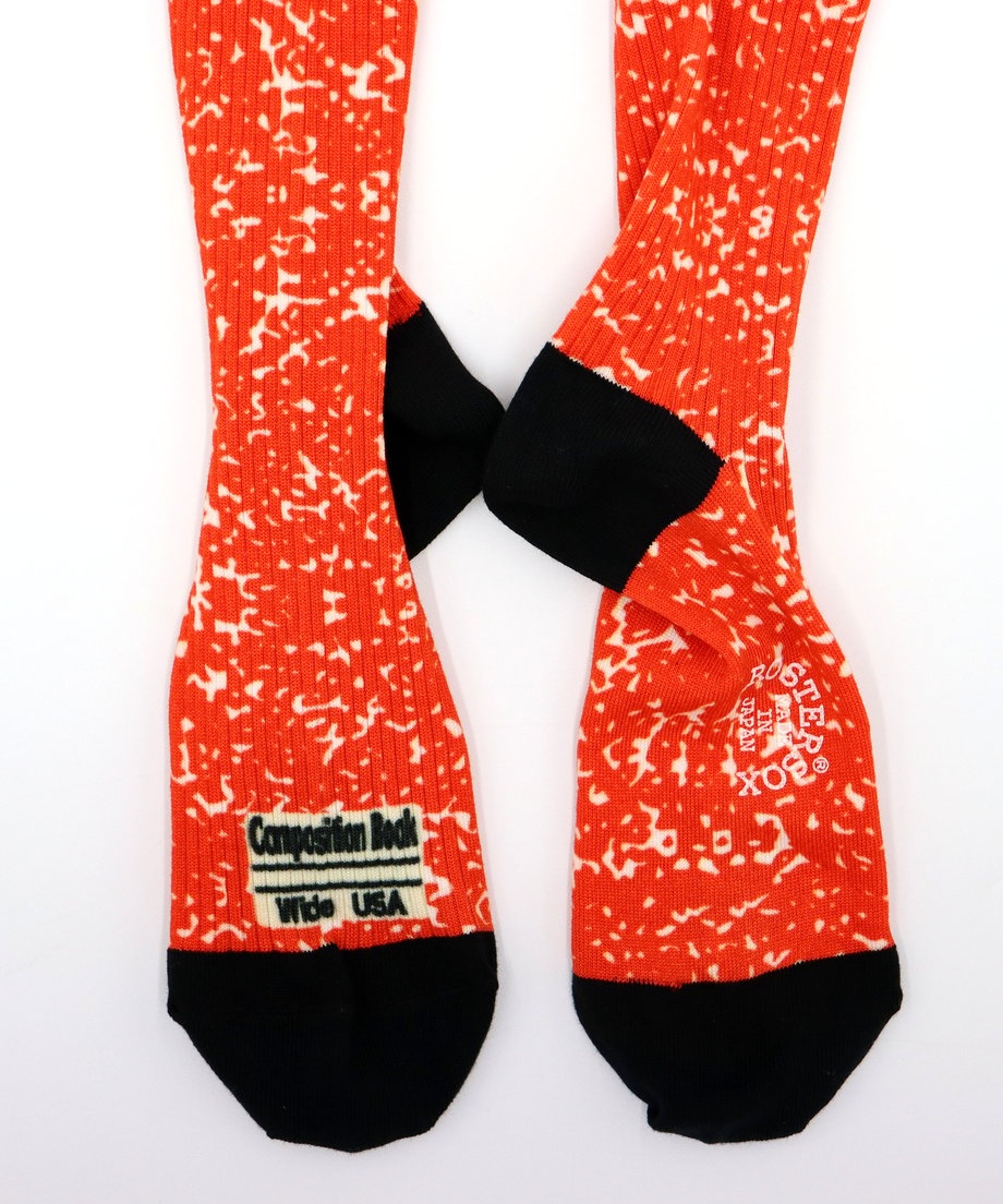 Notebook Socks - Red