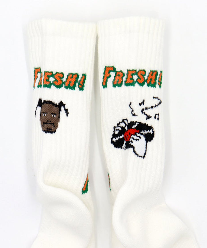 Rostersox - White Fresh Socks