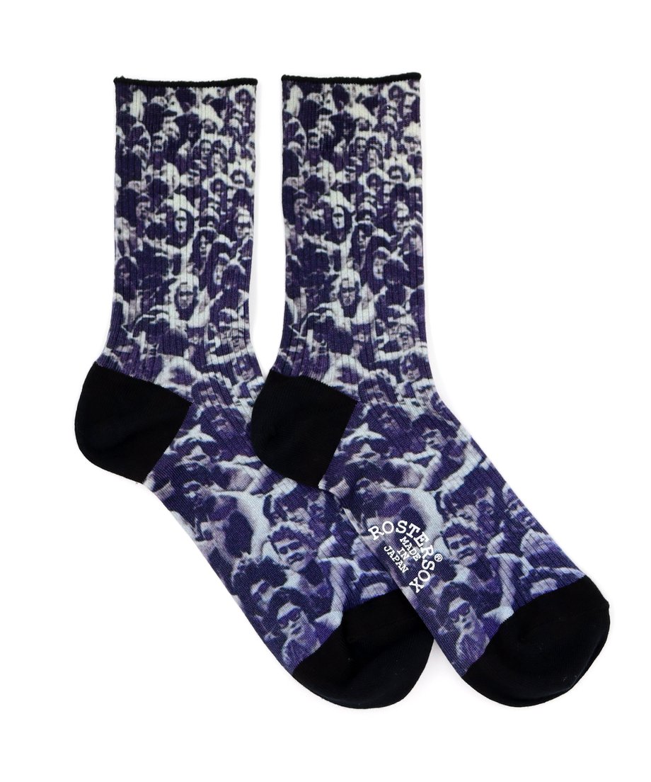 Woodstock Socks - Navy Blue