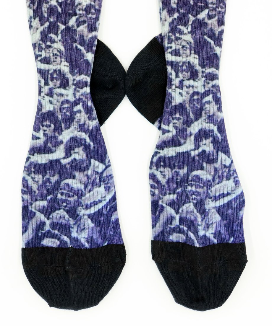 Woodstock Socks - Navy Blue