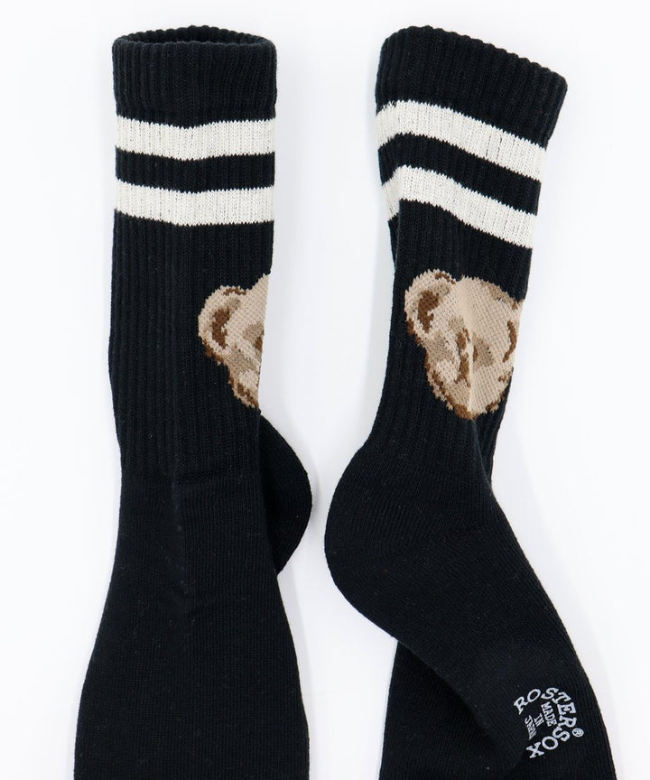 Bear Socks - Black