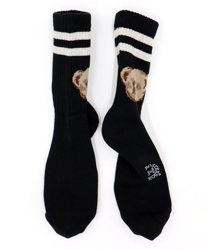 Bear Socks - Black