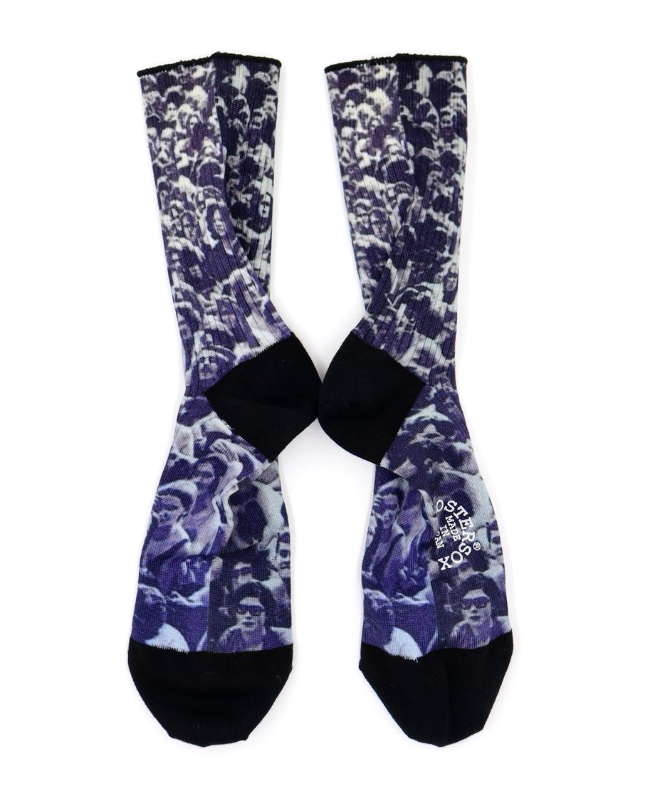 Woodstock Socks - Navy Blue