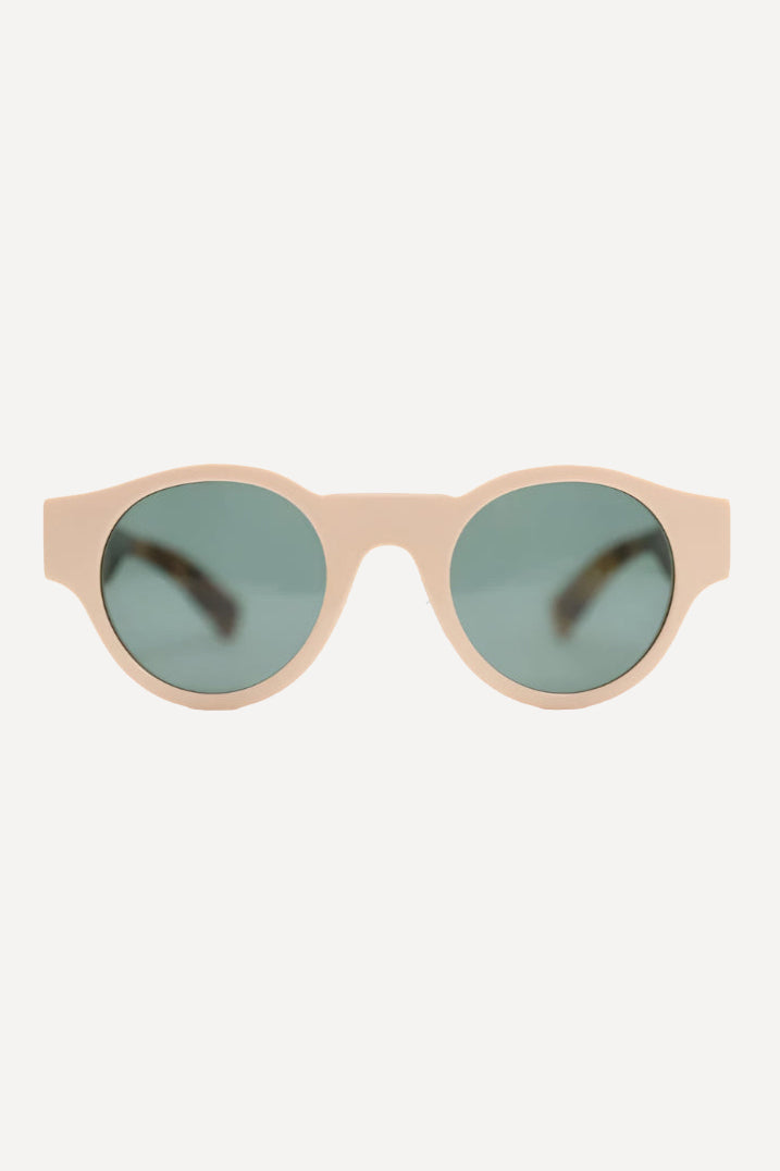 Michelle Sunglasses E26 Blonde - Green Lens