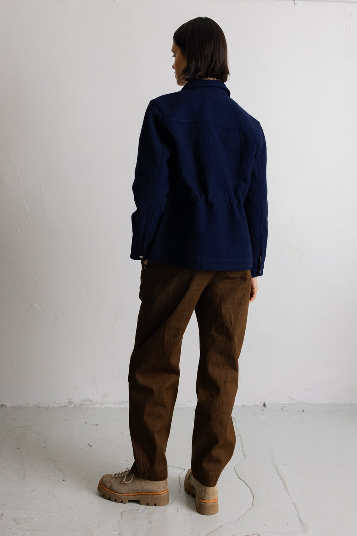 Assembly Jacket - Indigo Texture
