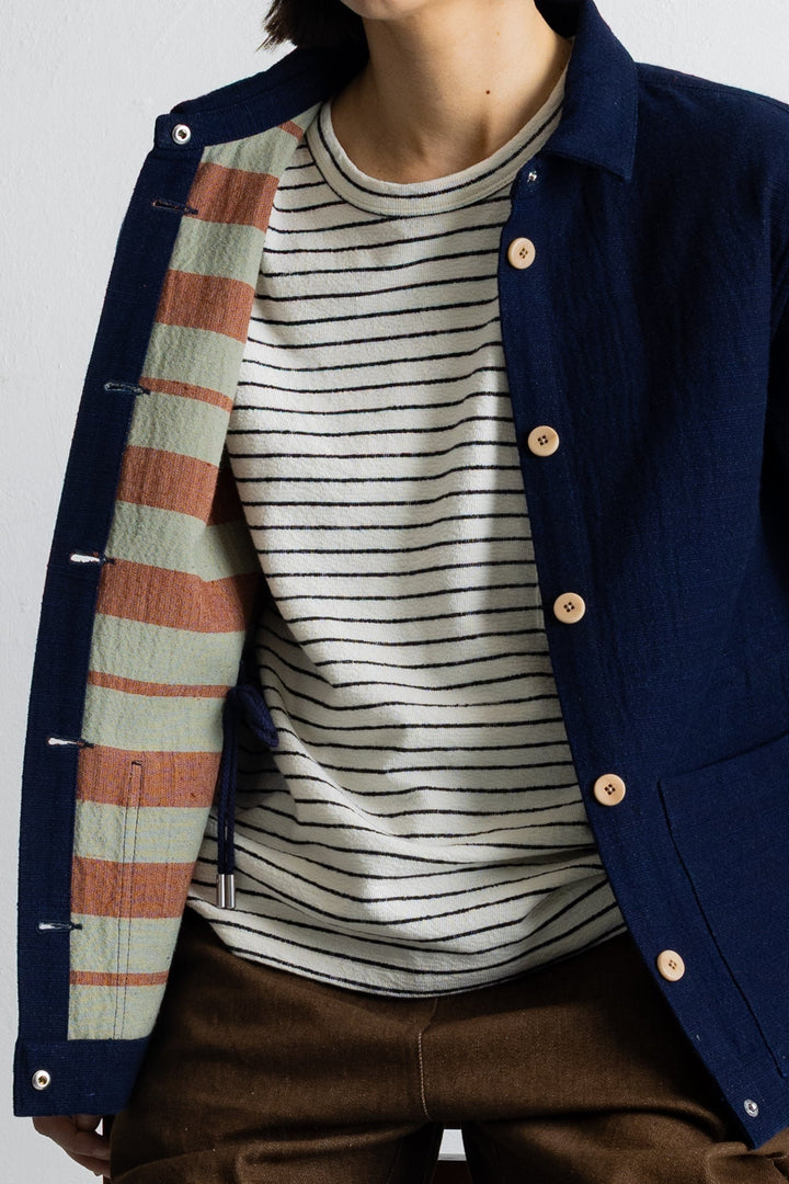 Assembly Jacket - Indigo Texture