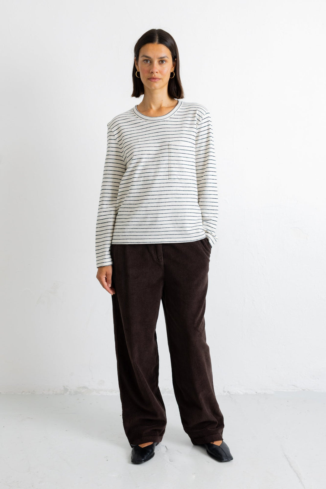 Suit Trousers - Chocolate Chunky Cord