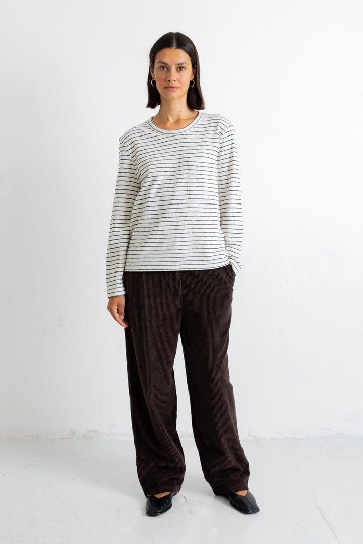 Suit Trousers - Chocolate Chunky Cord
