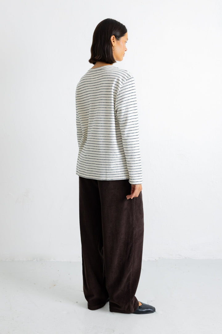Suit Trousers - Chocolate Chunky Cord