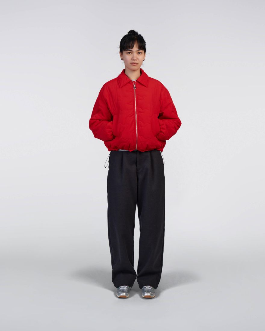 Rory Padded Jacket - Fiery Red