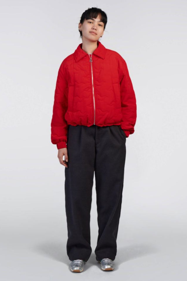 Rory Padded Jacket - Fiery Red