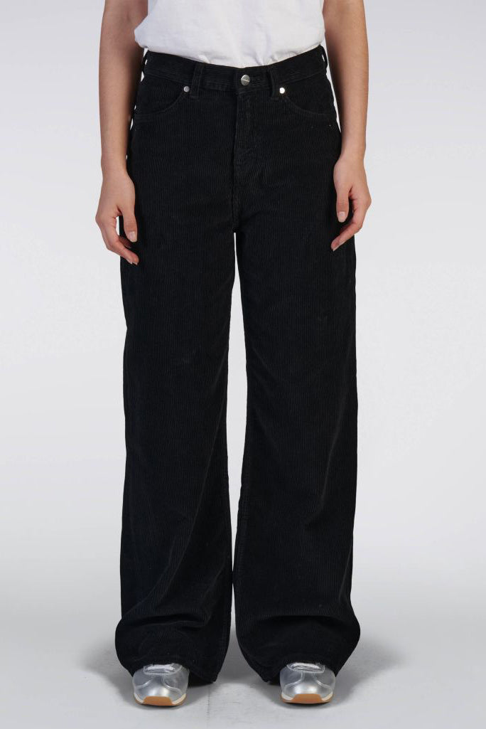 Olivia Pant - Black Corduroy