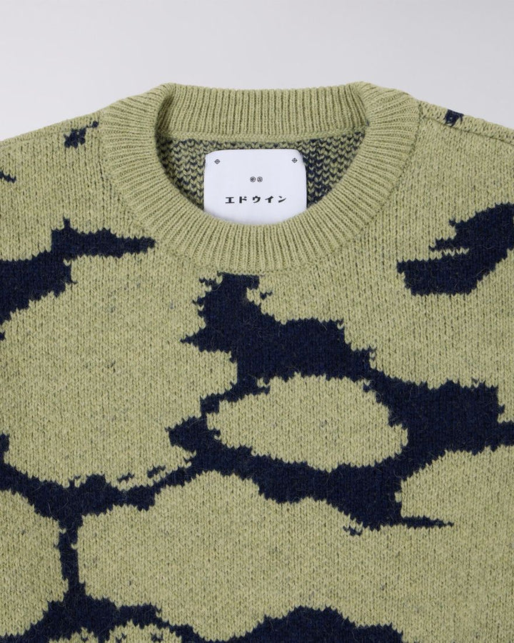 W' Gill Sweater - Navy / Sage