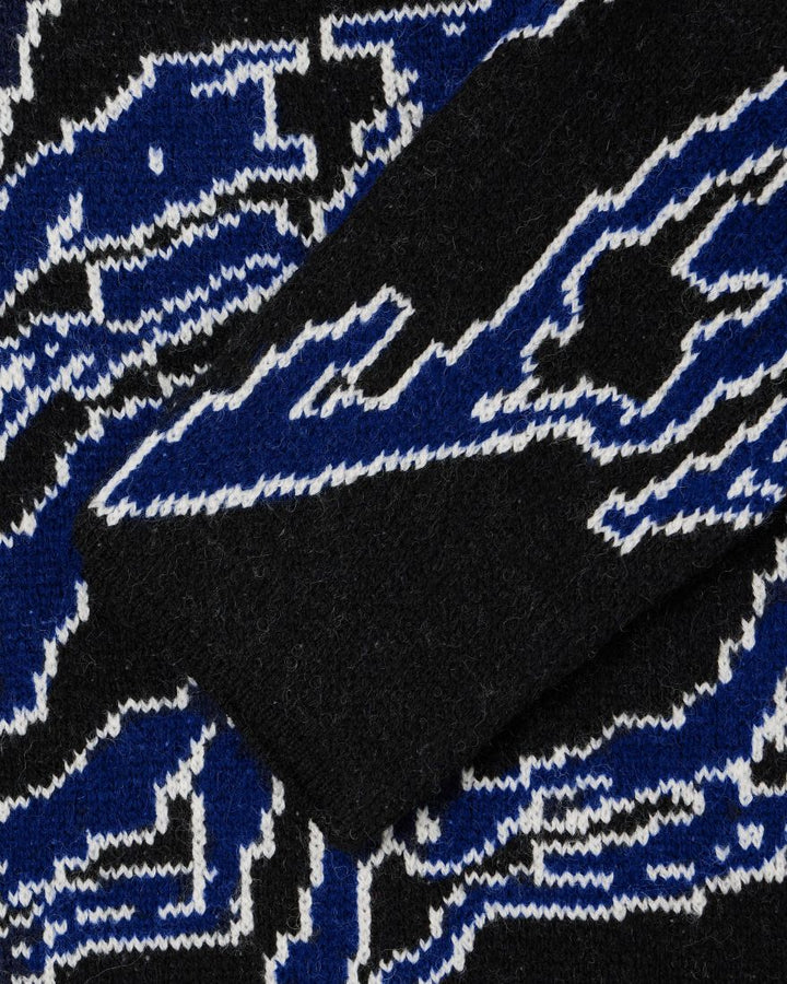 Gill Sweater - Black/Blue