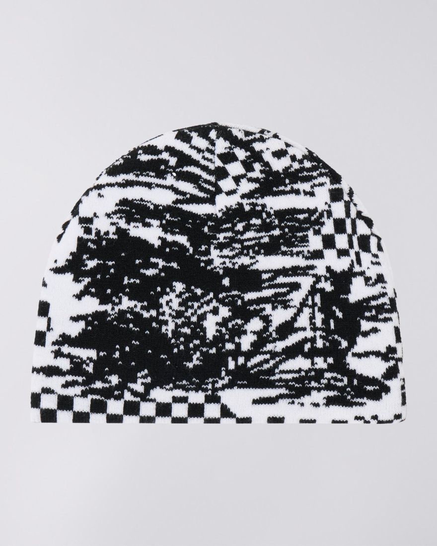 Panku Beanie - Black / White