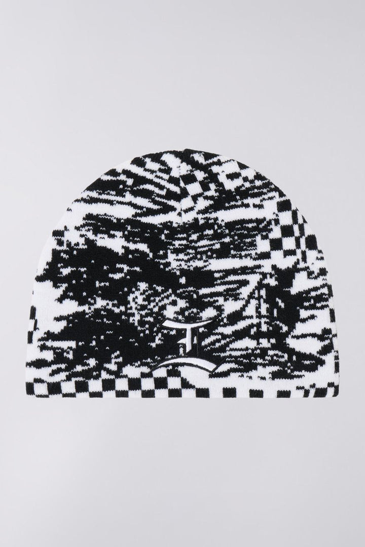 Panku Beanie - Black / White