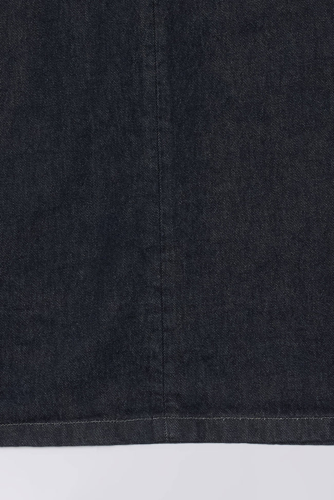 W' Ivy Dress - Blue Rinsed