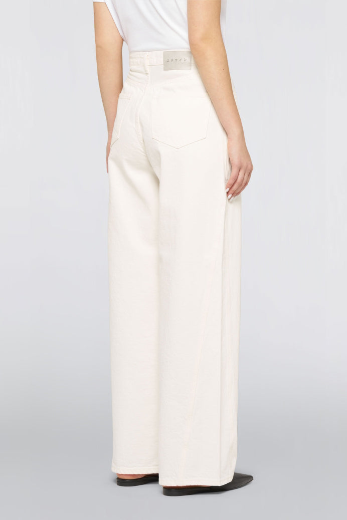 W' Olivia Mix Pant - Natural Rinsed