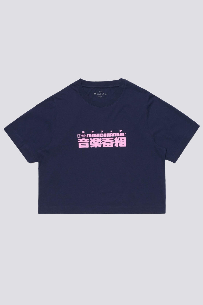W' Ongaku T-Shirt - Maritime Blue