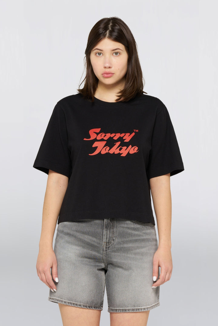 W' Sorry Tokyo T-Shirt - Black