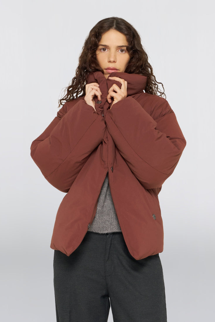 Sora Padded Jacket - Rum Raisin
