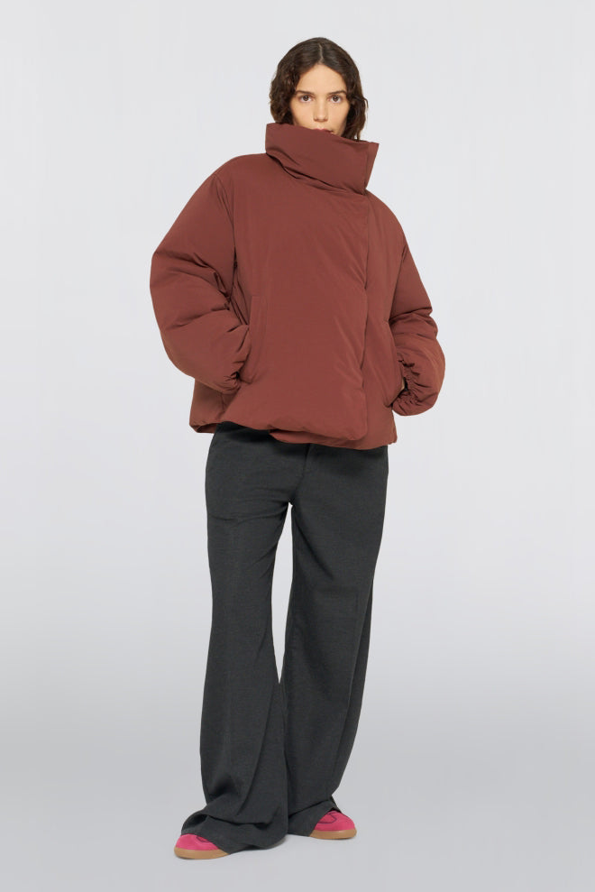 Sora Padded Jacket - Rum Raisin