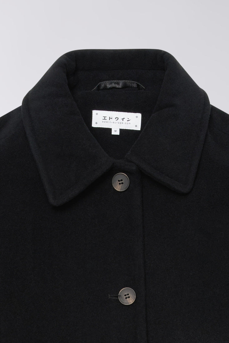 Amelia Wool Coat - Black