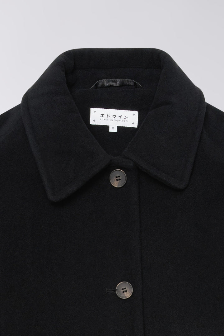 Amelia Wool Coat - Black