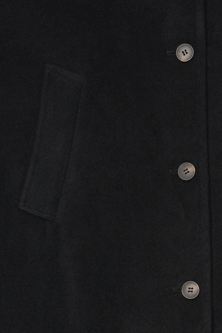 Amelia Wool Coat - Black