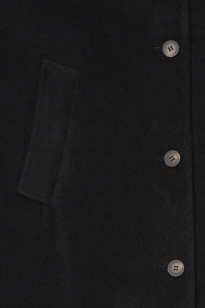 Amelia Wool Coat - Black