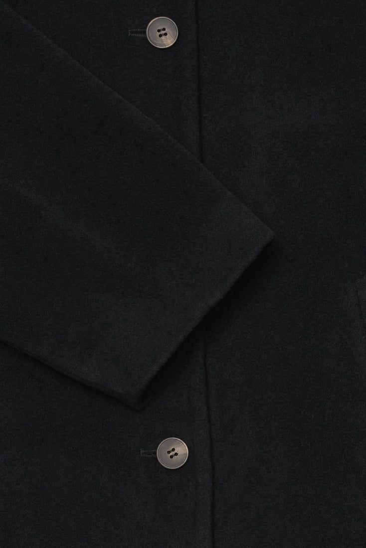 Amelia Wool Coat - Black