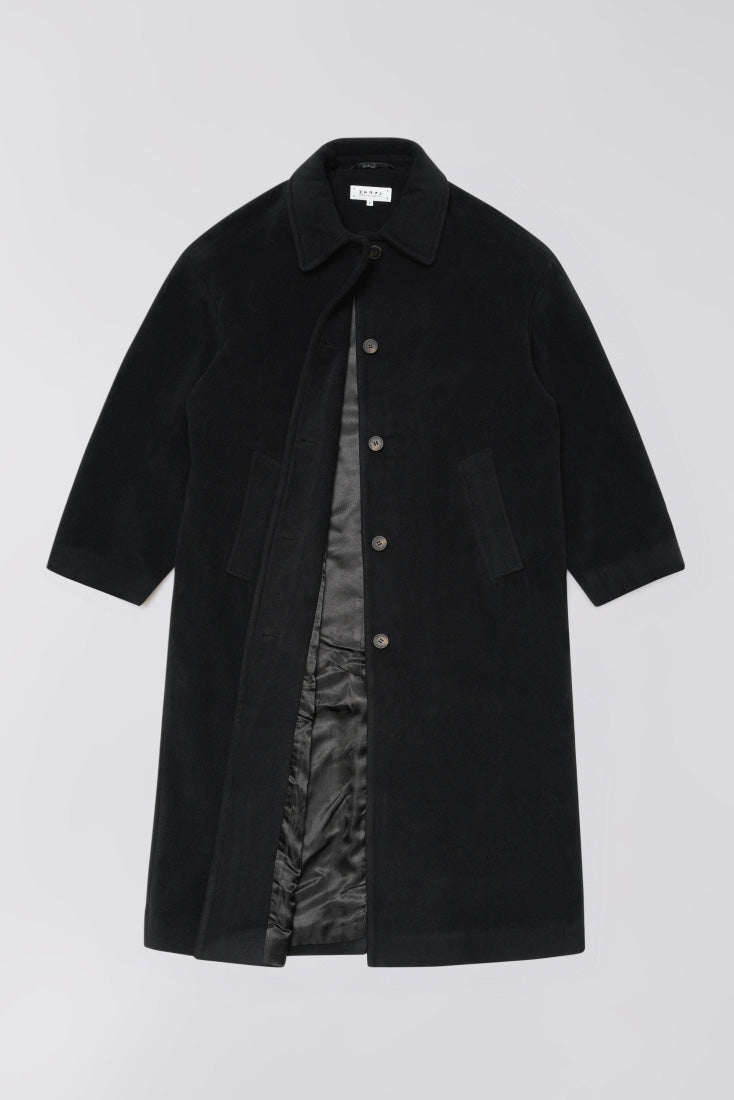 Amelia Wool Coat - Black