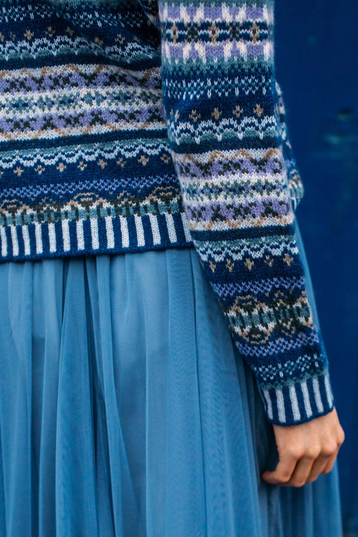 Kinross Sweater - Sapphire