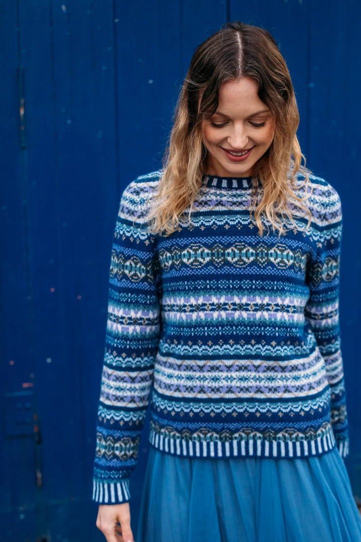 Kinross Sweater - Sapphire