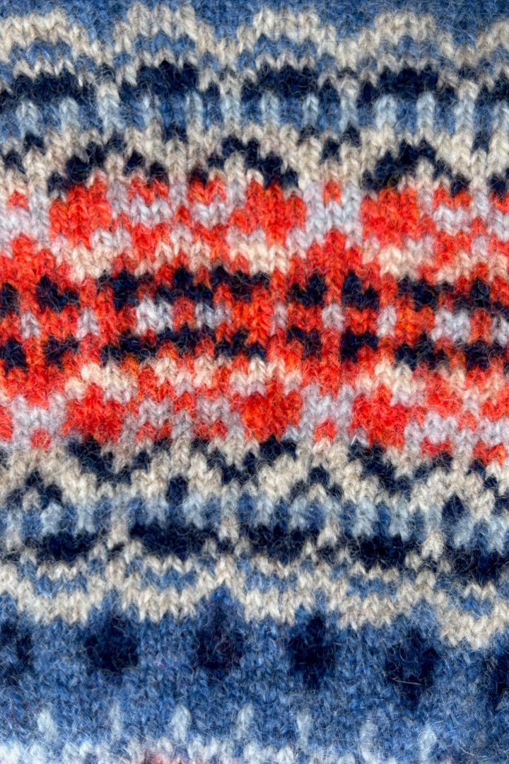 Alloa Open Mitt - Blue Bella