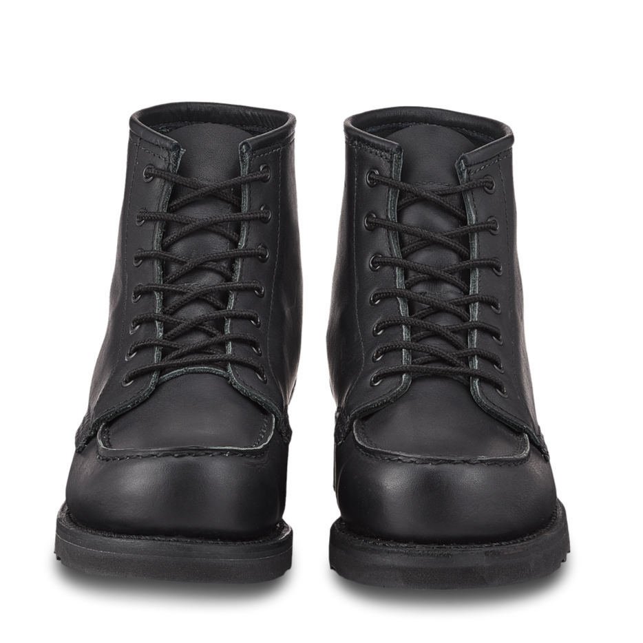 6" Moc Toe Women's Boots 3380 - Black Boundary