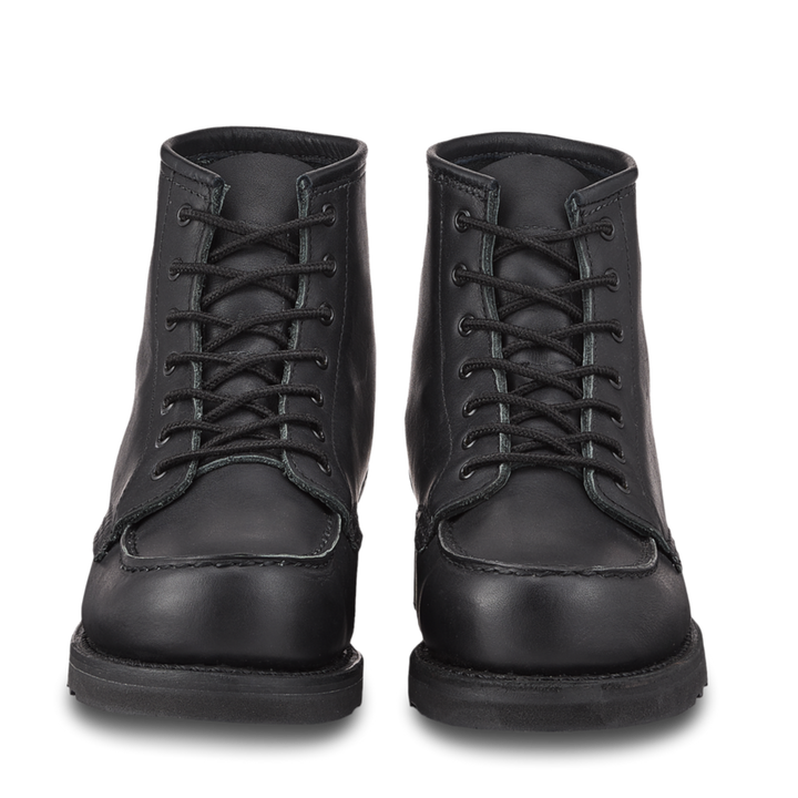 6" Moc Toe Women's Boots 3380 - Black Boundary