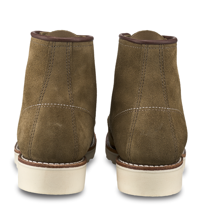 6" Moc Toe Women's Boots 3377 - Olive Mohave