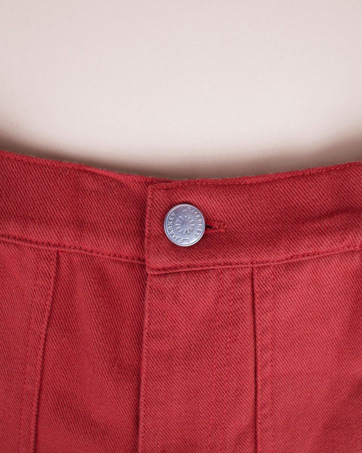 Lars Trouser Canvas - Paprika
