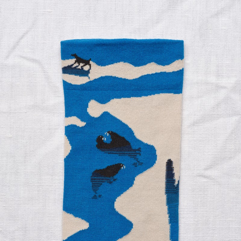 Ice Pack Socks - Light Grey