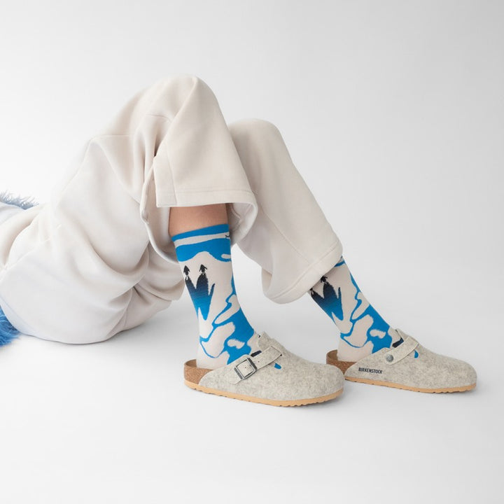 Ice Pack Socks - Light Grey