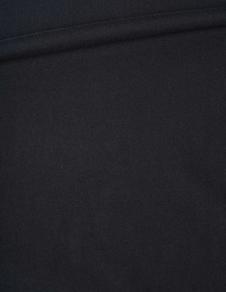 Cuffed T-Shirt - Black/Rust