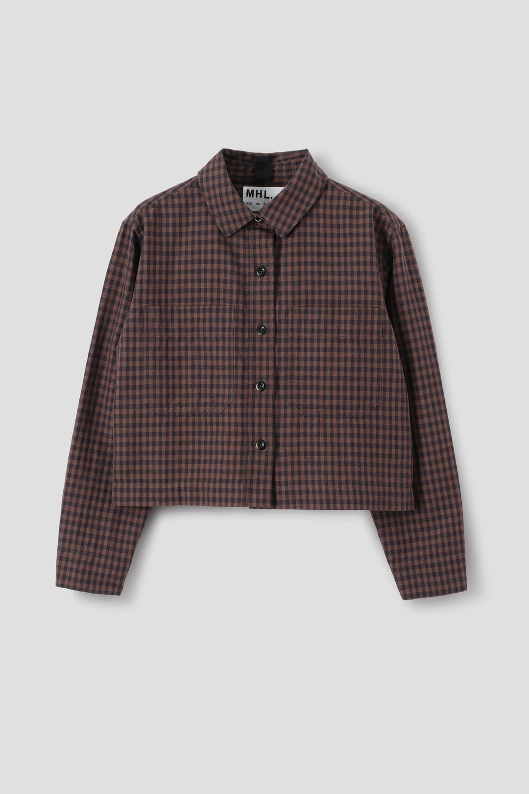 Double Pocket Shirt - Chestnut Gingham