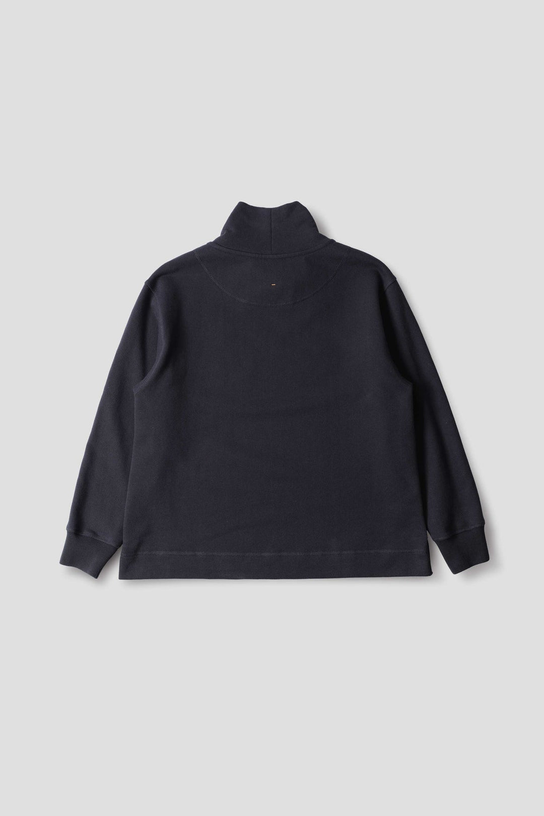 High Neck Loopback Sweatshirt - Midnight