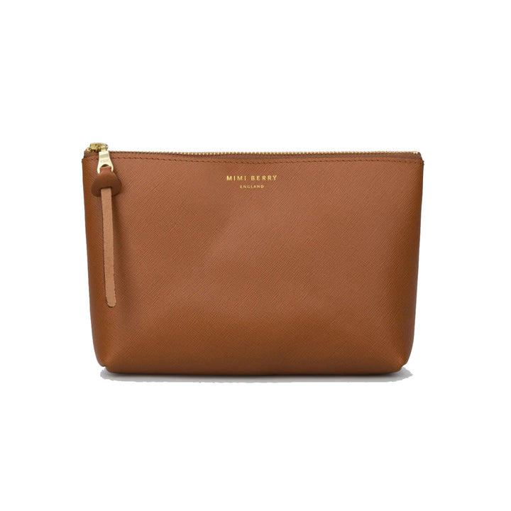 Mull Beauty Bag - Tan