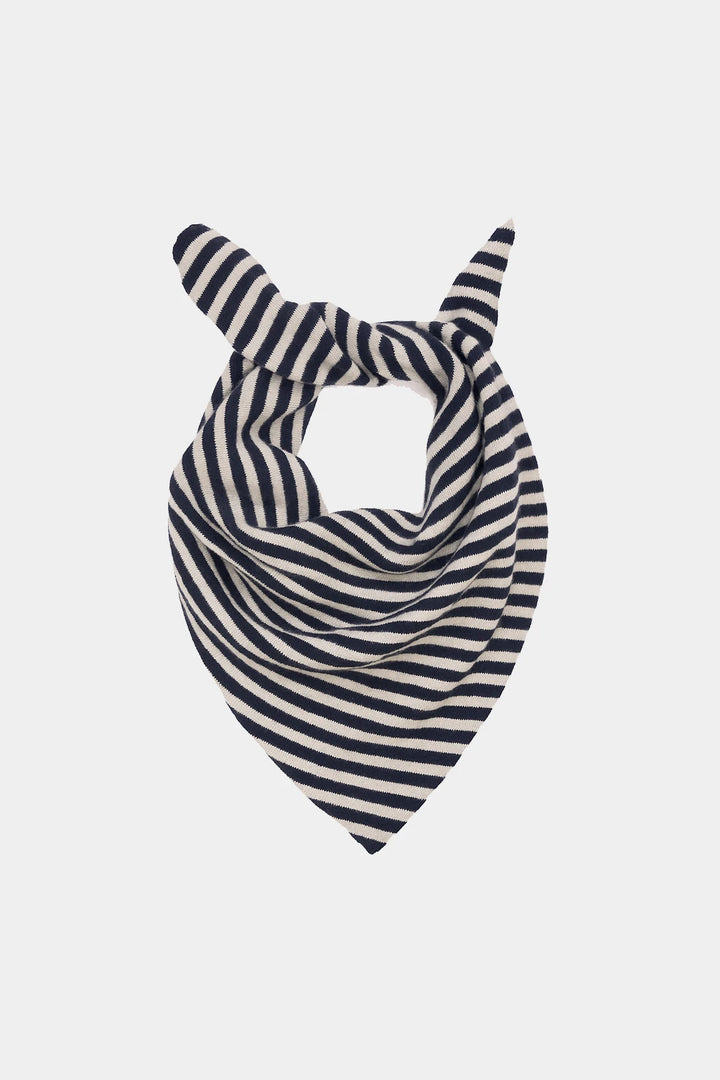Dorothy Neckerchief - Navy/Ecru