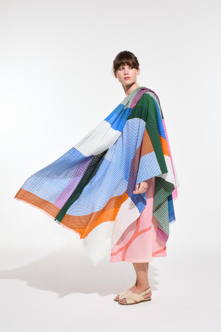 Ettore Scarf - Multicolour - Frontiers Woman