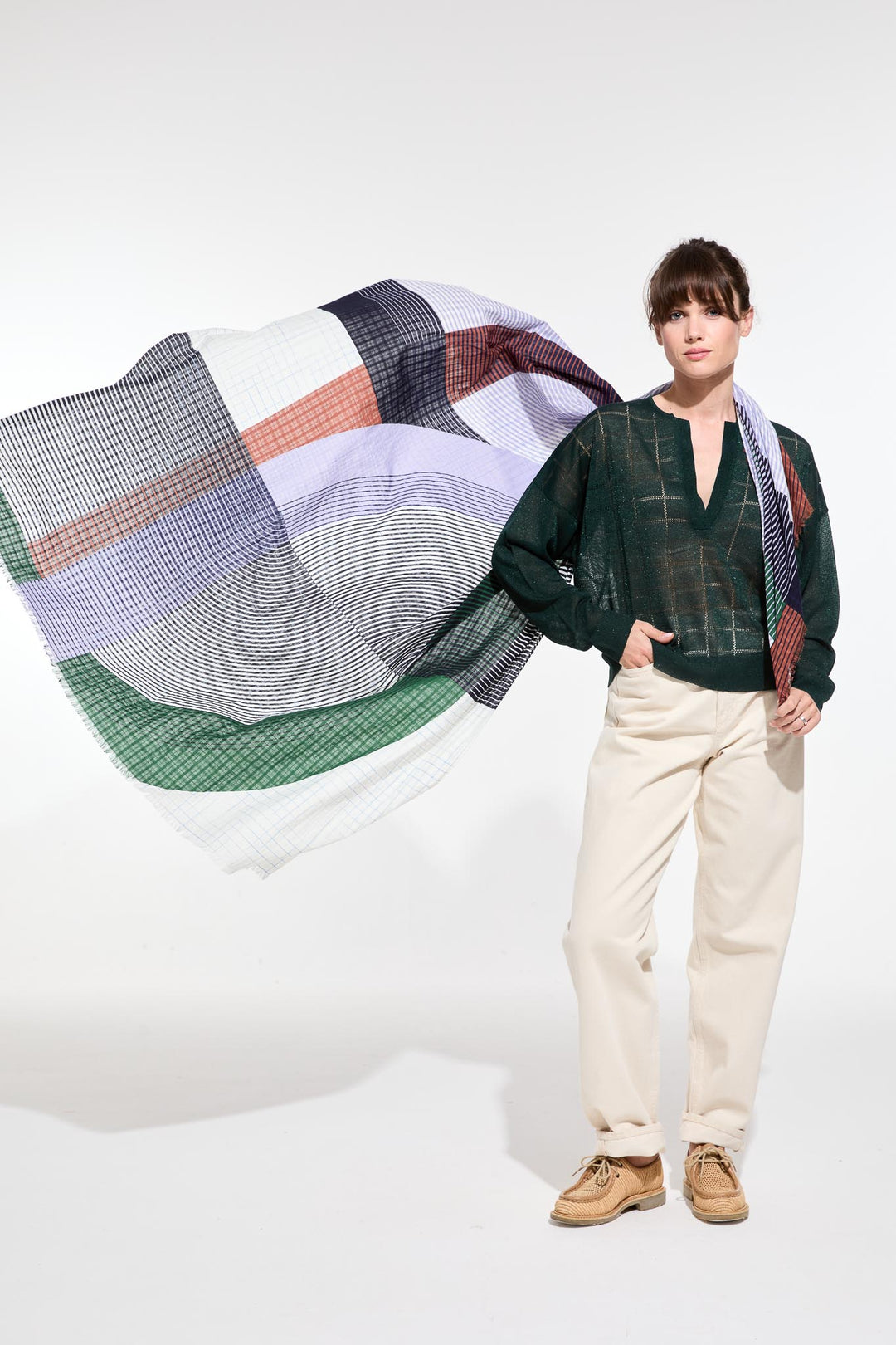 Ettore Scarf - Lilac - Frontiers Woman