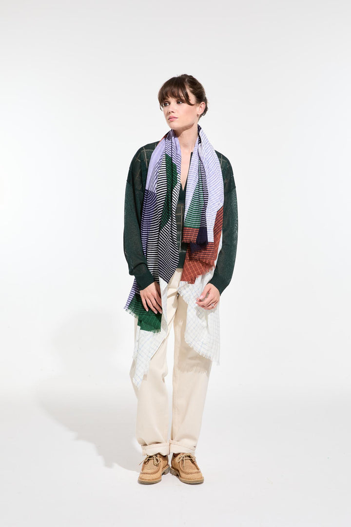 Ettore Scarf - Lilac - Frontiers Woman